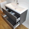 onderkast 80cmx36cm zo.wastafel houtn. grijs