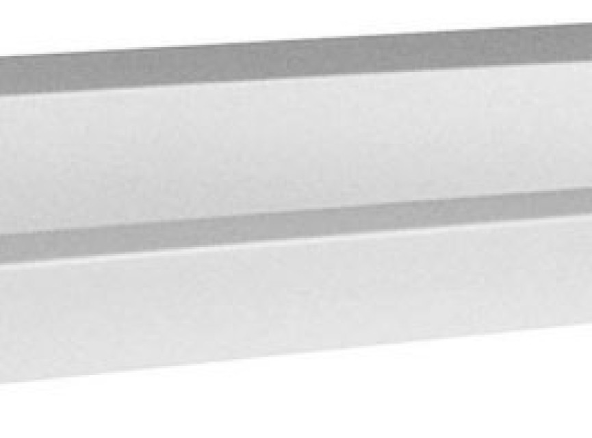 wastafel 80cmx36cm zonder kraangat wit