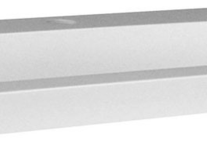 wastafel 80cmx36cm één kraangat wit