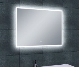 Quatro-Led dimbare condensvrije spiegel 800x600