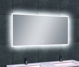 Quatro-Led dimbare condensvrije spiegel 1200x600