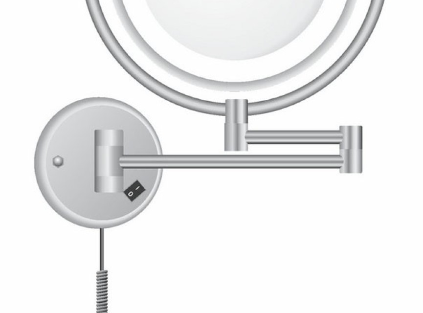 wand scheerspiegel met led verlichting