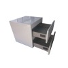 Ladekast 450x450 hoogglans wit gelakt