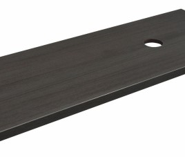 wastafelblad 1200x460x36 houtnerf grijs