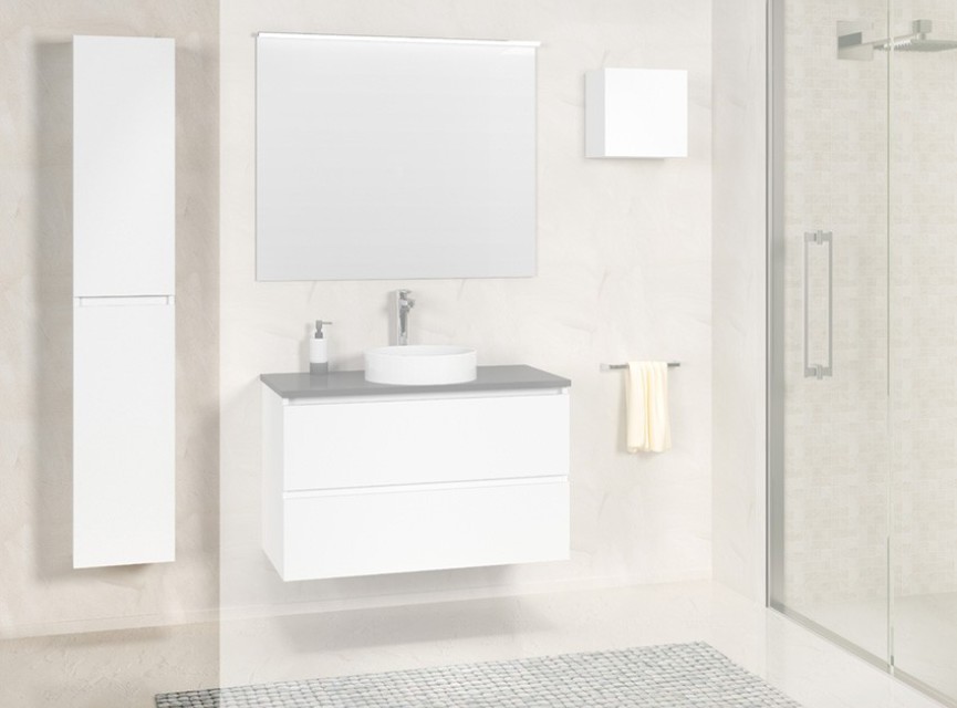 Bologna kolomkast 160x40x35 matwit