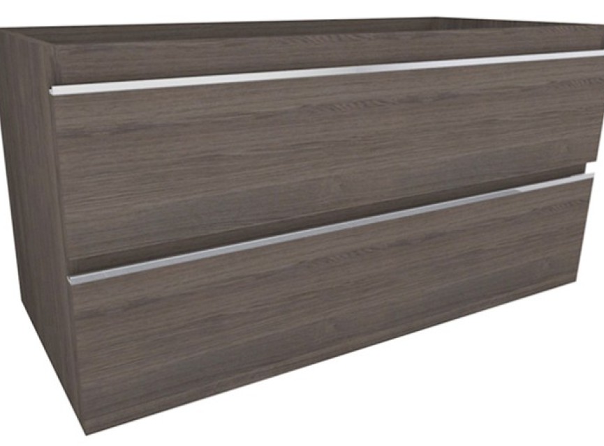 Tigris onderkast 100 x 46 cm houtnerf grijs