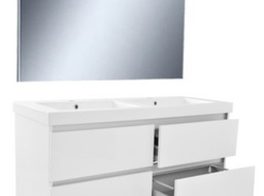 Vision meubelset (incl. spiegel) 120 cm wit