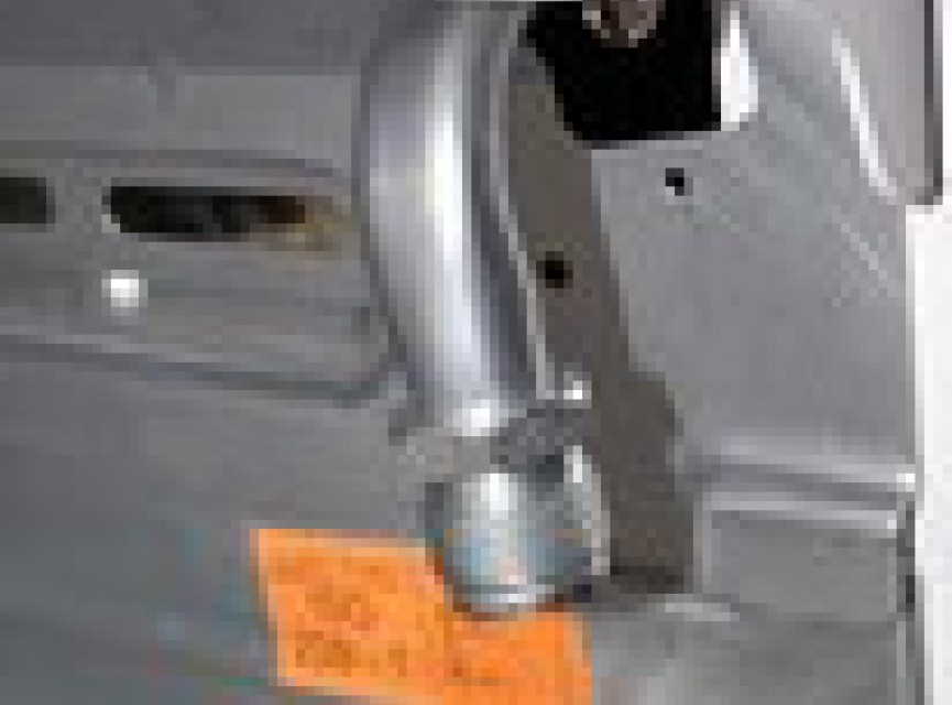 Gaskoppeling 1/2''bin.x M-24 vernikkeld