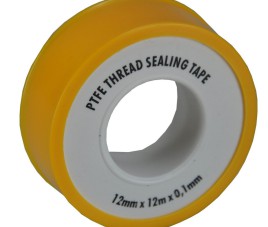 Teflon-Tape 12 mtr x 12 mm x 0,1 mm ongekeurd