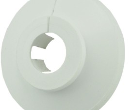 Klemrozet Wit Rond 12Mm