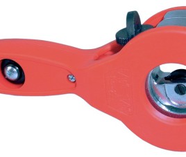Pijpensnijder met ratel 6-28 mm rood