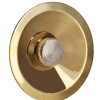 Gevelkom 1/2x15 Cap. Messing