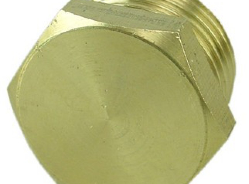 Gasdraadfitting Plug 1/4Bui