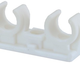 Dubbele Cv-klembeugel, plastic 12mm