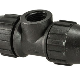 Tyleenkoppeling t-stuk 25x3/4x25