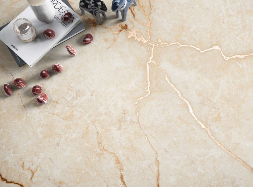 Latina 3D Royal Beige 60x120 half glans - mat vloertegel / wandtegel