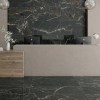 CEASAR BLACK GOLD 120x120 / Hoogglans Vloertegels / Woonkamer / Winkel Ruimte / Badkamer
