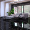 CEASAR BLACK GOLD 120x120 / Hoogglans Vloertegels / Woonkamer / Winkel Ruimte / Badkamer