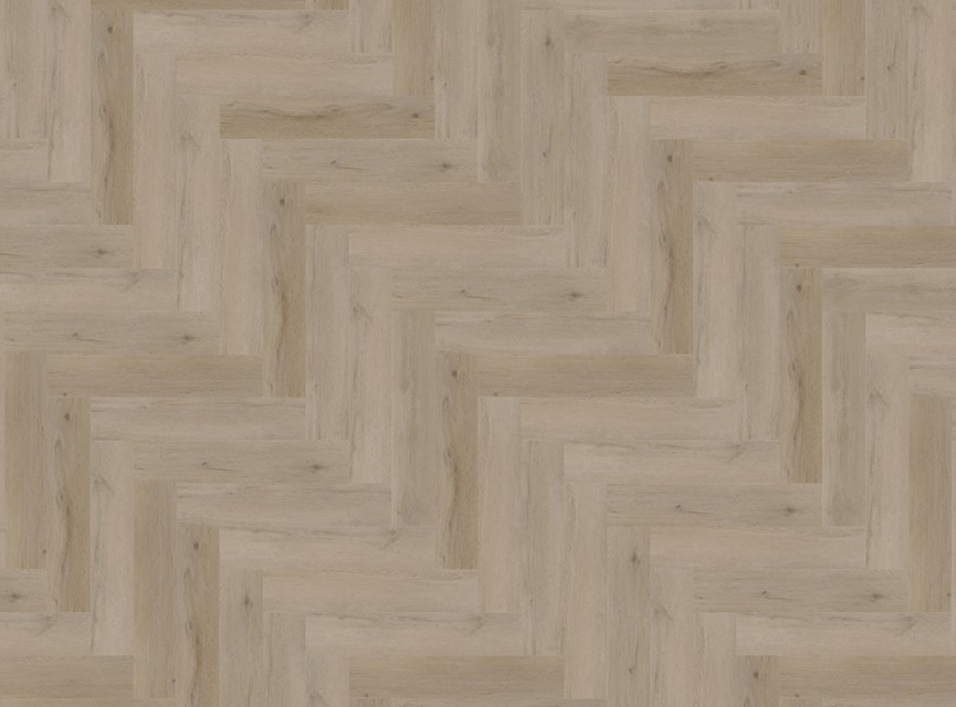 METZ Visgraat Light Oak Herringbone - 7,0 mm DIK - Visgraat PVC KLIK VLOER met KURKLAAG / natuurgetrouw (EIR) / 23 - zwaar woongebruik / 34 - intensief project gebruik