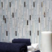 Lux. LLuvia Blanco MOSEL / 30x30 CM / Mozaiek / Mosaic / Badkamer / Keuken / Toilet / Restaurant