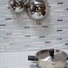 Lux. LLuvia Blanco MOSEL / 30x30 CM / Mozaiek / Mosaic / Badkamer / Keuken / Toilet / Restaurant
