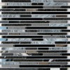 Lux. LLuvia Negro / Zwart MOSEL / 30x30 CM / Mozaiek / Mosaic / Badkamer / Keuken / Toilet / Restaurant