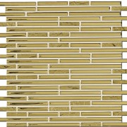 Lux. LLuvia Gold / Goud MOSEL / 30x30 CM / Mozaiek / Mosaic / Badkamer / Keuken / Toilet / Restaurant