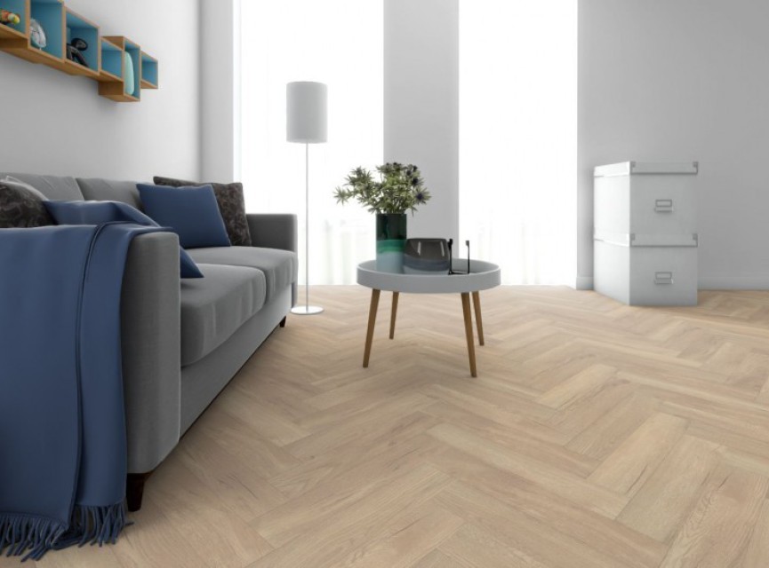 Floorlife Bayside Visgraat laminaat eiken licht naturel 15x60