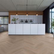 Lyon visgraat pvc silent rigid click micro-bevel 4V - Dark Oak