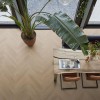Amsterdam Herringbone visgraat pvc dryback micro-bevel 4V - Natural Oak