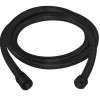 Metalen doucheslang 150cm mat-zwart