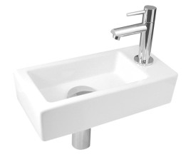Fonteincombinatie Mini-Block Rechts glans-wit