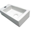 Fontein Mini-Blok Links 36x18x9cm glans-wit