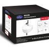 Fonteincombinatie Moon glans-wit