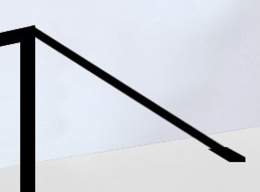 Muur stabilisatie stang 1200 mm