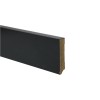 Oppio Zwart folieplint Amsterdam 15x70x2400mm 