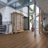 NANCY Warm bruin SRC Pvc Klik Vloer ( LEVENSLANGE GARANTIE ) / natuurgetrouw (EIR) Structuur / Vloerverwarming En -Koeling / Extra Matte Toplaag / Geluiddempende Onderlaag