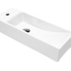 Fontein Queen Links 38x14x8 cm glans-wit