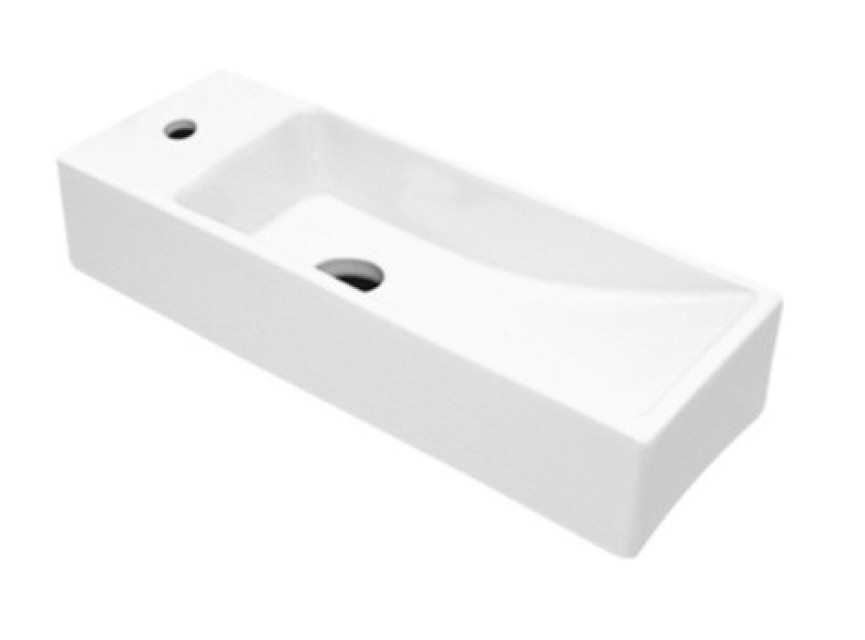 Fontein Queen Links 38x14x8 cm glans-wit