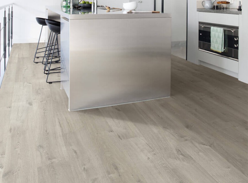 Quick Step Impressive IM3558 Zachte laminaat eik grijs 190x1380