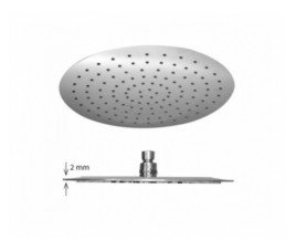 Regendouche Ø 400 mm dikte 2mm