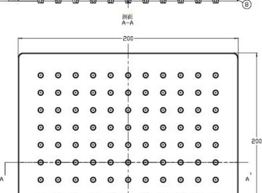 Hoofd-regendouche Rara 200x200 mm chroom