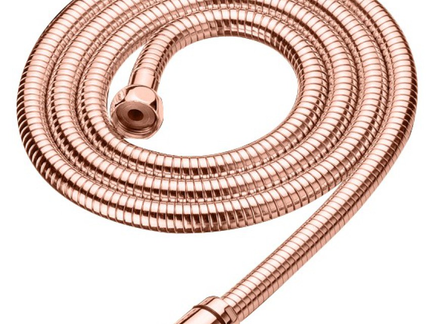 Doucheslang 150cm rosé-mat-goud
