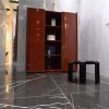 Black Zwart hoogglans 100x100 vloertegel