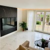 Statuario Brillo Marmerlook 90x90 Hoogglans Vloertegel Woonkamer / Extra groot formaat