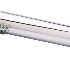 Handdouche strakmodel rond staaf