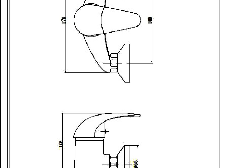 Douchemengkraan Chroom Basic