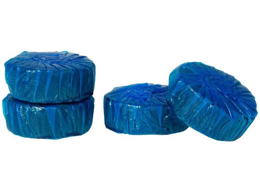 Toiletblokjes blauw tbv Geberit - set à 12 stuks
