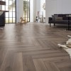 Floorlife Bayside Waterproof Visgraat laminaat Eiken warm bruin 15x60