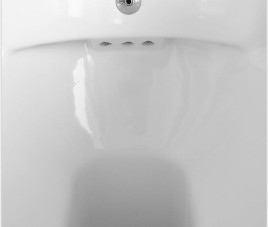 KOUD en WARM - VOKHA Wandcloset met sproeier en ingebouwde WARM en KOUD waterkraan + Softclose Bril